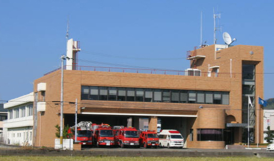 御坊市消防本部・消防署建物画像