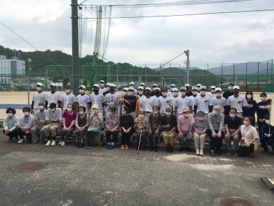 令和３年度紀央館高校野球部激励