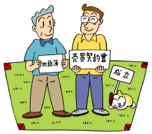 円滑な土地取引に役立つ