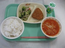 R6かぼちゃのひき肉フライ