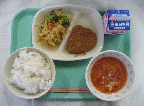 R7かぼちゃひき肉フライ